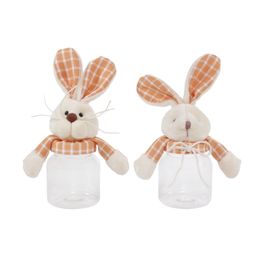 Pote Em Tecido Sortido Laranja (Potes)