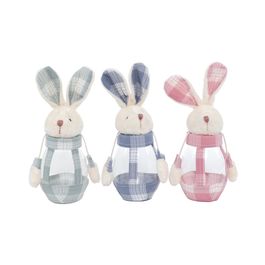 Pote Em Tecido Sortido Rosa / Azul / Verde (Potes)