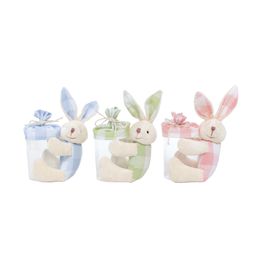 Pote Em Tecido Sortido Rosa / Azul / Verde (Potes)