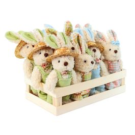 Mini Box Em Tecido Sortido Bege / Verde / Laranja (Mini Box)