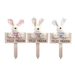 Plaquinha Em Madeira Sortido Colorido (Plaquinhas)