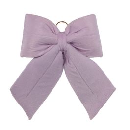 Laços Em Tecido Lilas (G) (Charlotte)