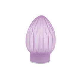 Luminaria Em Vidro Lilas (Iluminados)