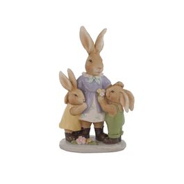 Família Coelho Abraço Cor Marrom/Amarelo/Lilás/Verde (Breeze)