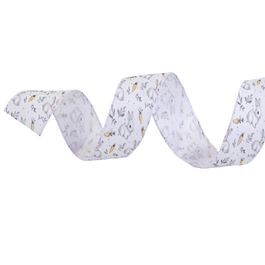 Fita Em Tecido Branco (Fitas Aramadas)