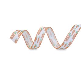 Fita Em Tecido Laranja (Fitas Aramadas)