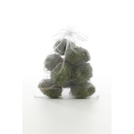 Enfeite De Pendurar Verde Jogo Com 9 Unidades (Mini Ovos)