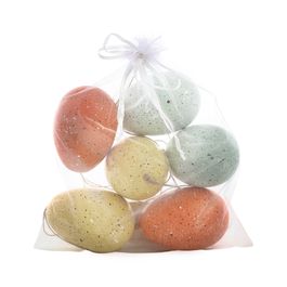 Enfeite De Pendurar Sortido Colorido Jogo Com 6 Unidades (Mini Ovos)