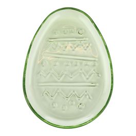 Petisqueira Em Vidro Verde (Para Servir)