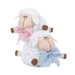 Ovelha Branco / Rosa / Azul (Ovelhas & Pintinhos)