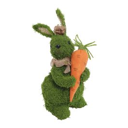 Coelho Decorativo Verde (Mesh)