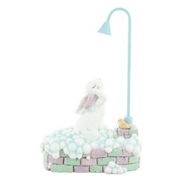 Coelho Resina Em Resina Branco / Rosa / Azul (Pastries)