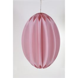 Ovo Decorativo Em Papel Colmeia (Balão De Papel)