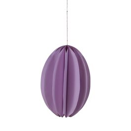 Ovo Decorativo Em Papel Colmeia (Balão De Papel)