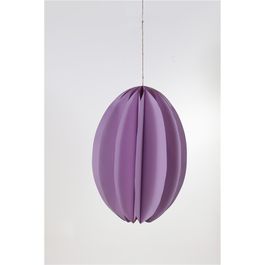 Ovo Decorativo Em Papel Colmeia (Balão De Papel)