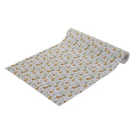 Tecido De Mesa Em Tecido Branco / Verde (Roupa De Mesa)