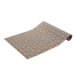 Tecido De Mesa Em Tecido Marrom / Laranja (Roupa De Mesa)