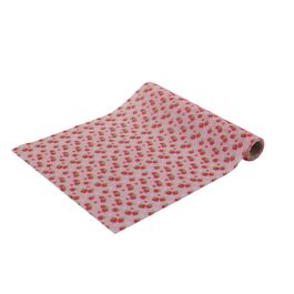 Tecido De Mesa Em Tecido Rosa / Verde (Roupa De Mesa)