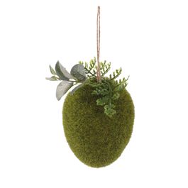 Ovo Decorativo Verde (Rustic)