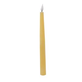 Velas Em Parafina Amarelo Jogo Com Led Cor Quente Com 2 Unidades (Velas)