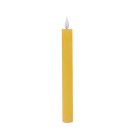Velas Em Parafina Amarelo Jogo Com Led Cor Quente Com 2 Unidades (Velas)