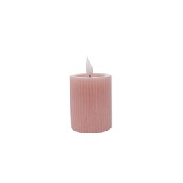 Velas Em Parafina Rosa Com Led Cor Quente (Velas)