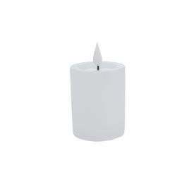 Velas Em Parafina Branco Com Led Cor Quente (Velas)