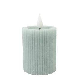 Velas Em Parafina Verde Com Led Cor Quente (Velas)