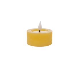 Velas Em Parafina Amarelo Com Led Cor Quente (Velas)