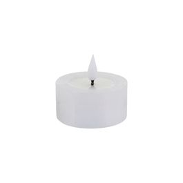 Velas Em Parafina Branco Com Led Cor Quente (Velas)