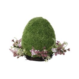 Ovo Decorativo Verde (Rustic)