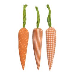 Cenoura De Tecido Jogo Sortido Com 3 Peças (Cenouras)