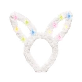 Tiara Orelhas Coelho Com Led 3 Lr44 Bra (Tiaras) Com 1 Un