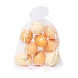 Saco Ovos Sortidos Codorna Lar/Our (Picole) Jg Com 9 Pc