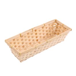 Cesta Alta Retangular Natural