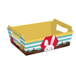 Cesta de Cartão Pascoa Sortido Colorido