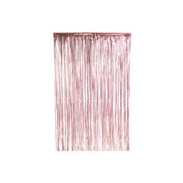 Cortina Decorativa Metal Fosca Rose Gold 2m