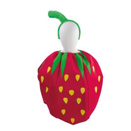 Fantasia Morango Infantil c/2 PC