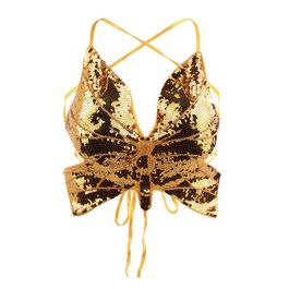 Top Borboleta Dourado