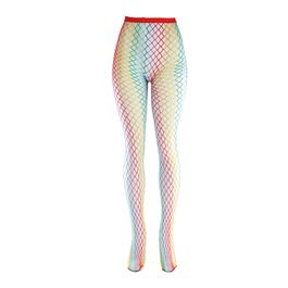 Meia-Calça Arrastão Colors Adulto