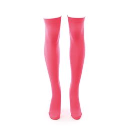 Meia Neon Pink