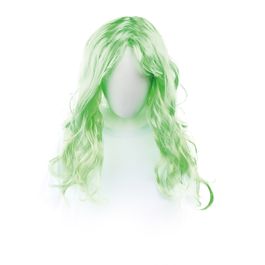 Peruca Ondulada Verde