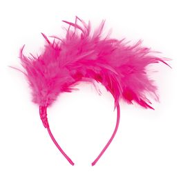 Tiara Plumas Pink