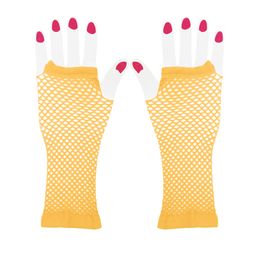 Luva Arrastão Laranja Neon