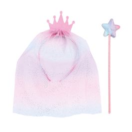 Kit Princesa Véu e Varinha