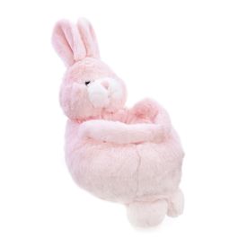 Cesta Coelho Pelúcia Rosa (Kids)