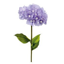 Flor Hortênsia Em Tecido Lilas/Verde 160cm (Fleur)