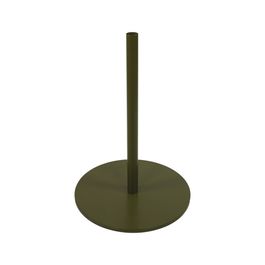 Base Para Flores com 1 Tubo Em Tecido Verde (Fleur)