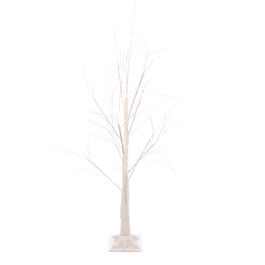 Árvore 360 Led Branco Bivolt 130cm (Iluminados)