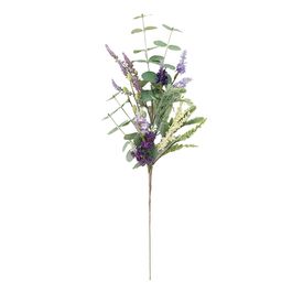 Ramalhete D/Flores Lavanda Rxo/Vrd 46Cm (Fondant)